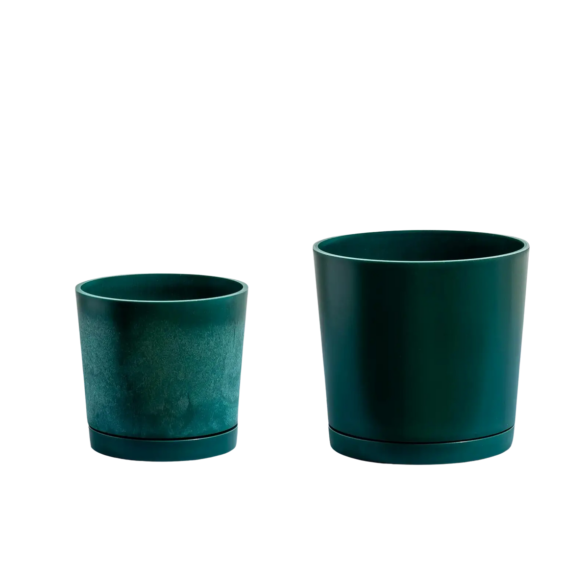 plastic plante Indoor/Outdoor Maritime Plastic Planter Pot, 100% Recycled Plastic Medium (8.6")